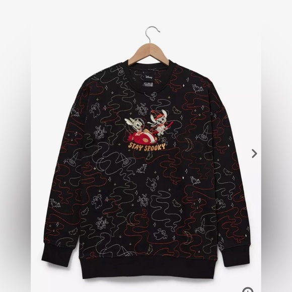 Disney Sweaters - NEW Disney Lilo & Stitch Angel & Stitch Halloween Costume Crewneck